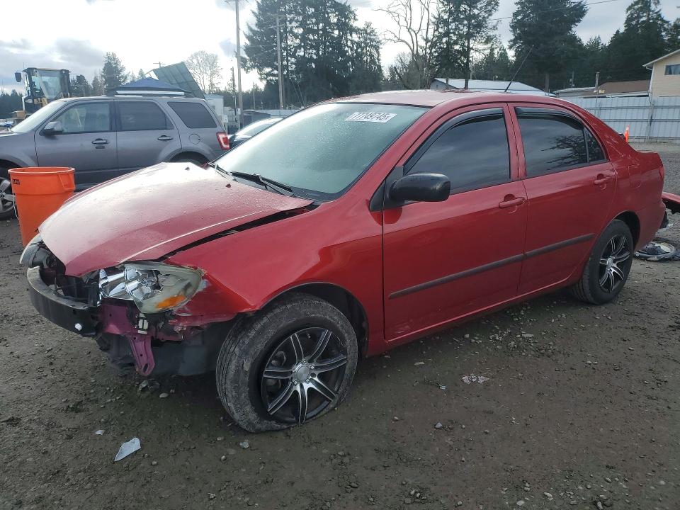 Фото 1 с аукциона – 2007 TOYOTA COROLLA с VIN JTDBR32E070121498