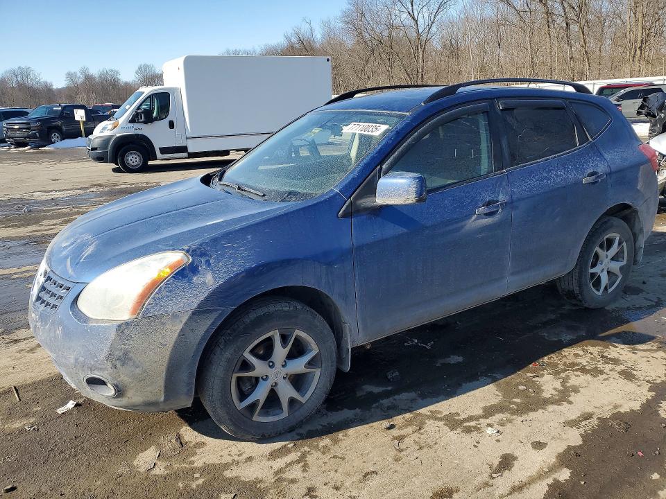 NISSAN ROGUE S 2008 with VIN JN8AS58V78W114859 - Photo from auction