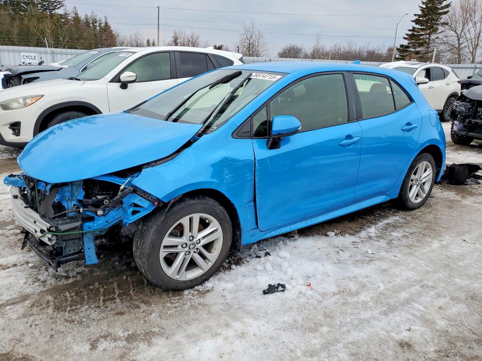 TOYOTA COROLLA 2021 with VIN JTNK4MBE0M3118370 - Photo from auction