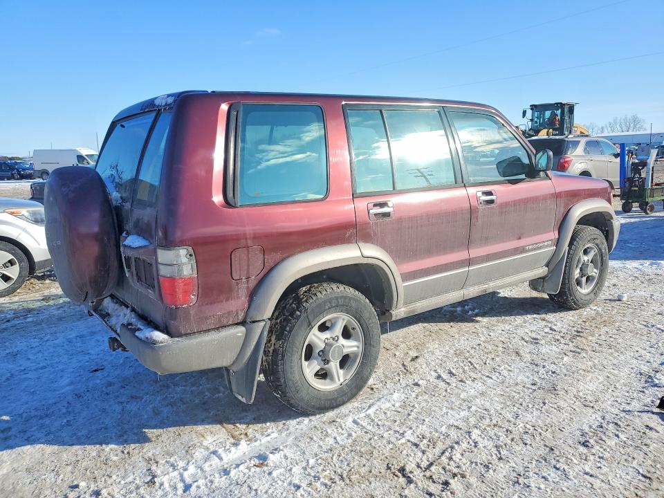 Photo 3 from auction – 2002 ISUZU TROOPER S with VIN JACDS58X827J12161