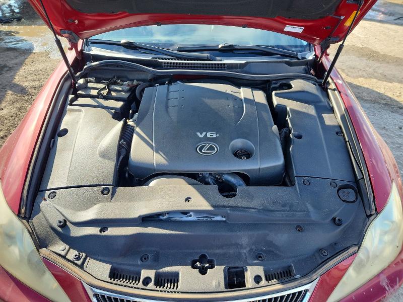 Photo 11 from auction – 2008 LEXUS IS 250 with VIN JTHBK262285065677