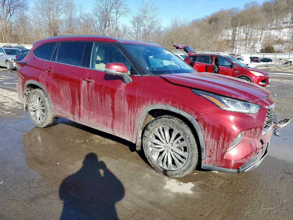 Photo 4 from auction – 2021 TOYOTA HIGHLANDER with VIN 5TDFZRBH8MS111180