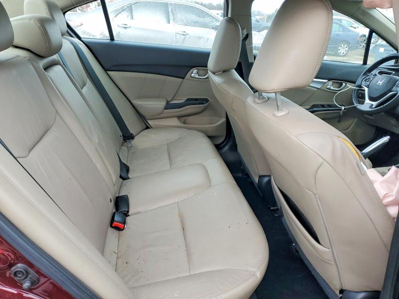Photo 10 from auction – 2014 HONDA CIVIC with VIN 19XFB2F98EE043814