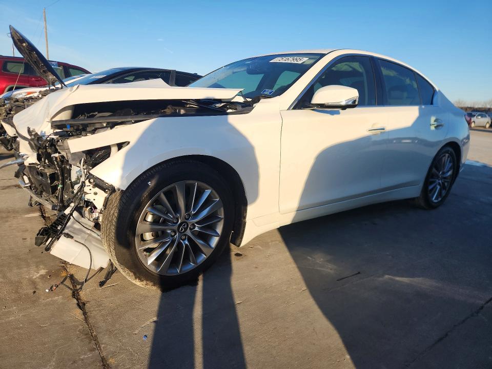 INFINITY Q50 2024 with VIN JN1EV7BP3RM601518 - Photo from auction