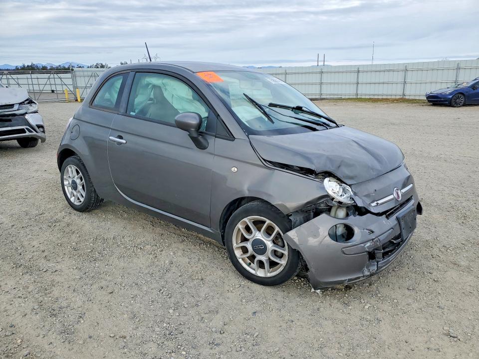 Photo 4 from auction – 2012 FIAT 500 with VIN 3C3CFFAR5CT124367