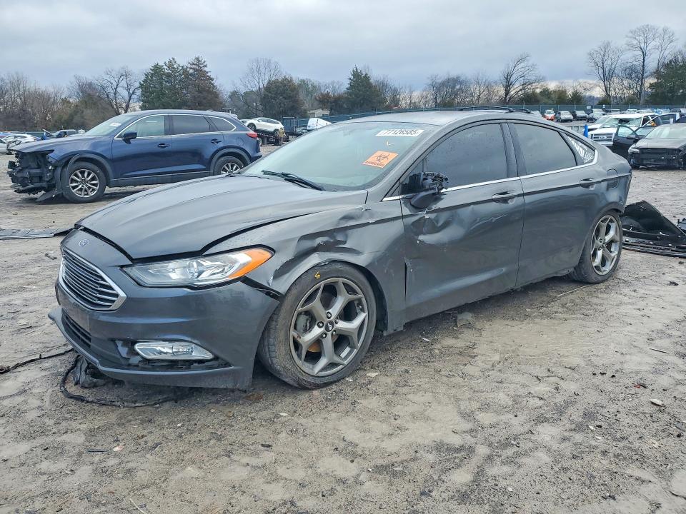 FORD FUSION 2018 with VIN 3FA6P0HD9JR183810 - Photo from auction