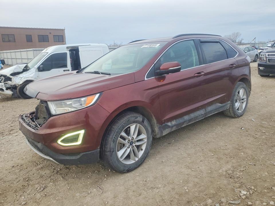 FORD EDGE 2015 with VIN 2FMTK4J87FBB48748 - Photo from auction