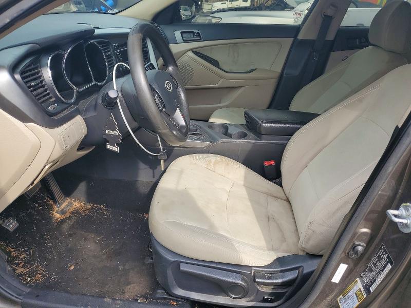 Photo 7 from auction – 2012 KIA OPTIMA with VIN 5XXGM4A72CG067529