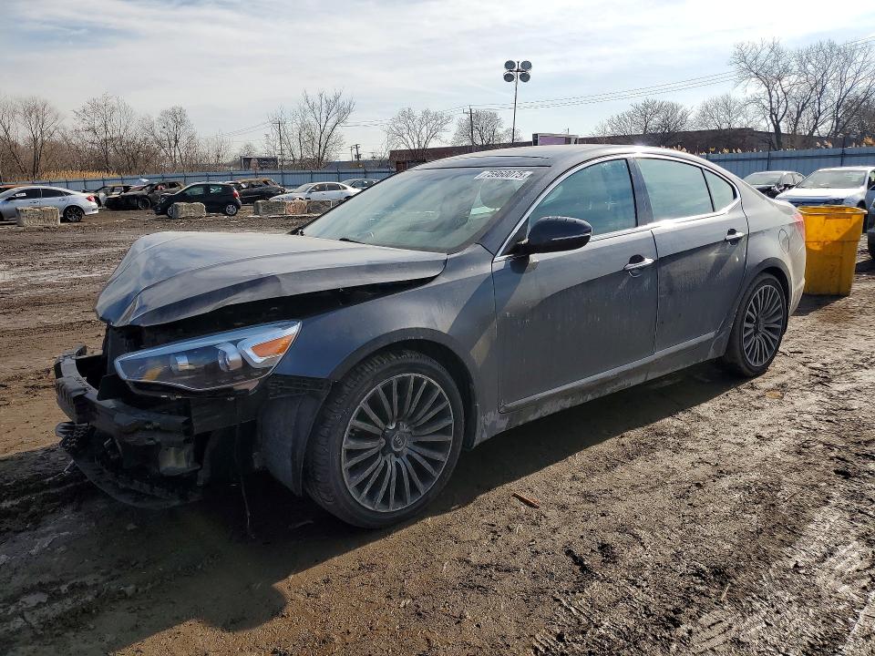 KIA CADENZA 2015 with VIN KNALN4D79F5188751 - Photo from auction
