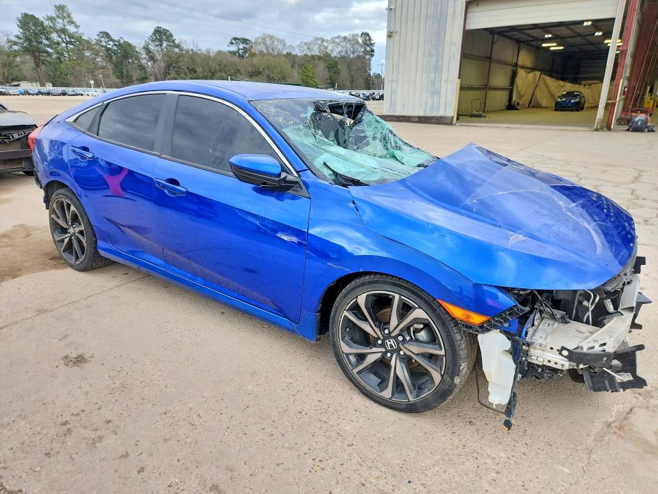 Photo 4 from auction – 2021 HONDA CIVIC with VIN 19XFC2F82ME002677