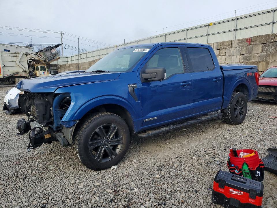 FORD F150 2022 with VIN 1FTFW1ED8NFA58789 - Photo from auction