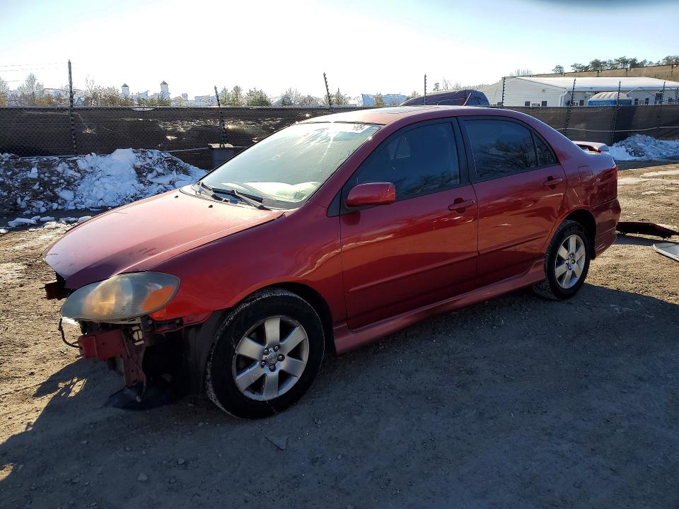 TOYOTA COROLLA 2008 with VIN 2T1BR32E28C929925 - Photo from auction