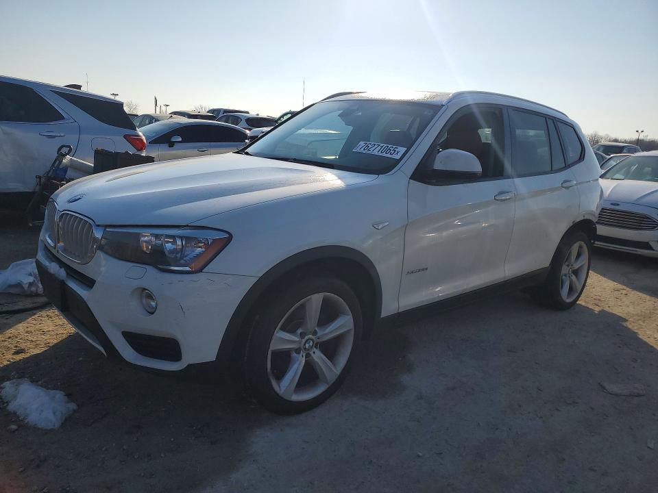 BMW X3 XDRIVE2 2017 with VIN 5UXWX9C53H0T07271 - Photo from auction