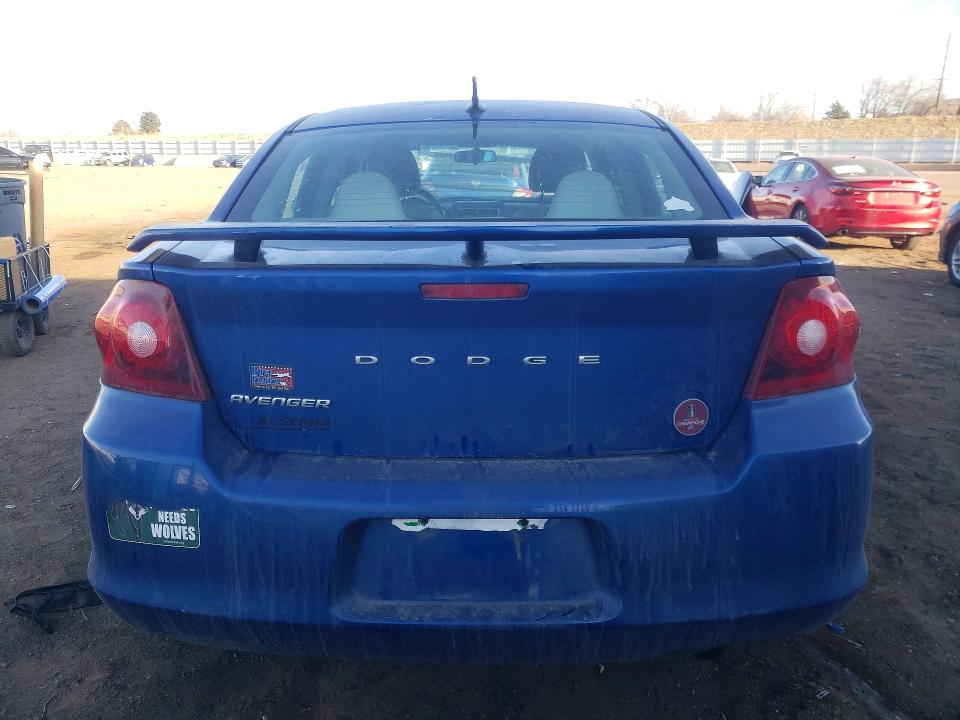 Photo 6 from auction – 2012 DODGE AVENGER with VIN 1C3CDZAB7CN324791