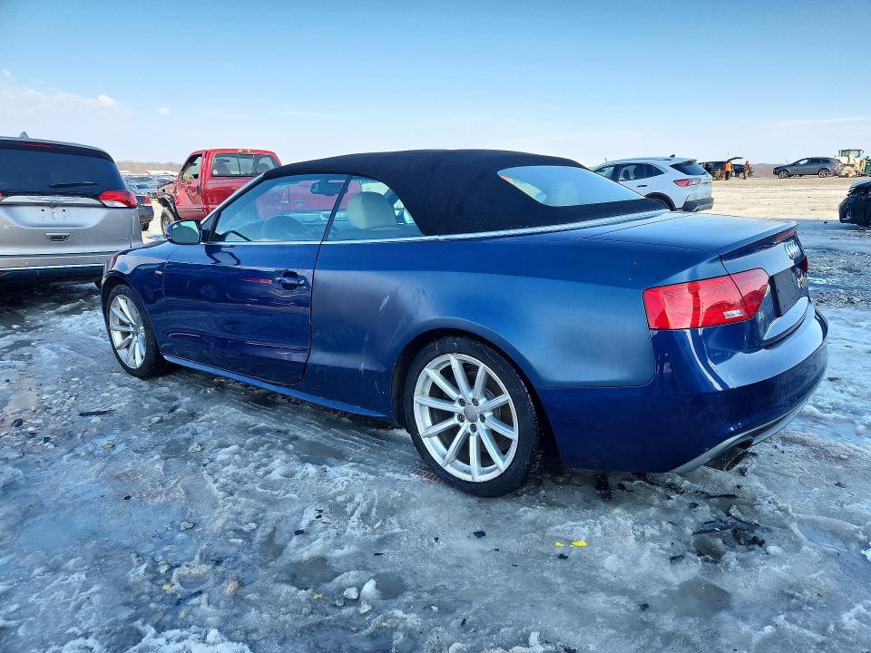 Photo 2 from auction – 2015 AUDI A5 PREMIUM with VIN WAUMFAFHXFN011163