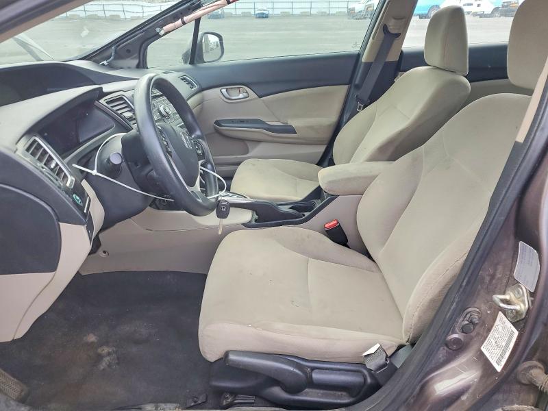 Photo 7 from auction – 2013 HONDA CIVIC with VIN 2HGFB2F52DH596881