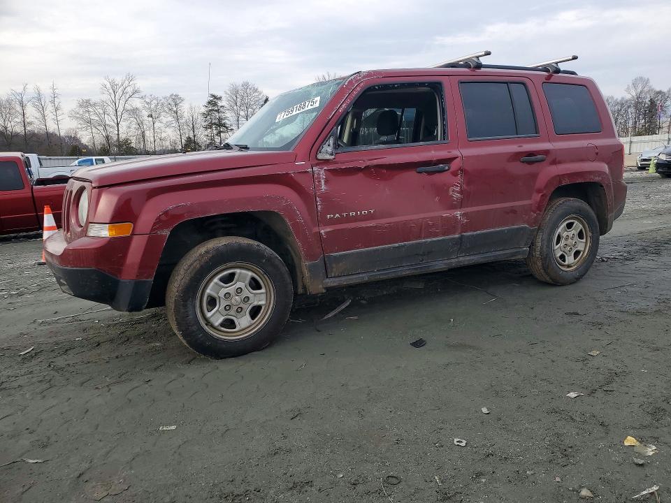 JEEP PATRIOT SP 2014 with VIN 1C4NJRBB0ED507499 - Photo from auction