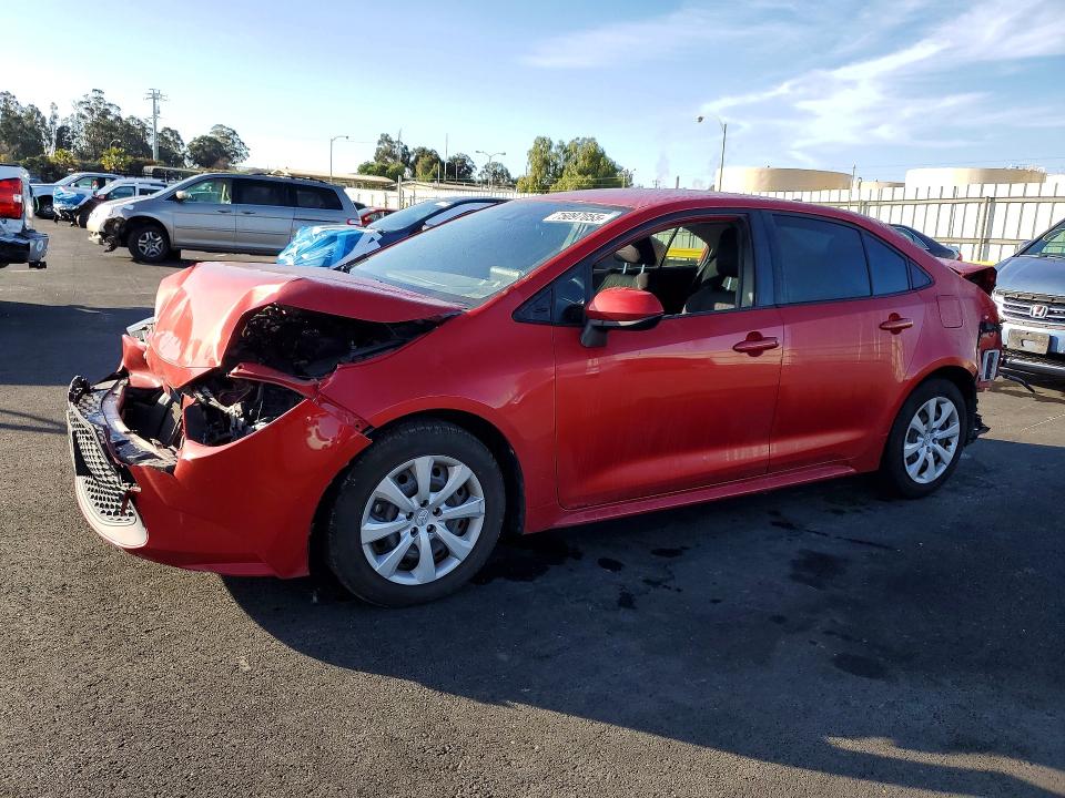 Photo 1 from auction – 2020 TOYOTA COROLLA with VIN JTDEPRAE0LJ043199