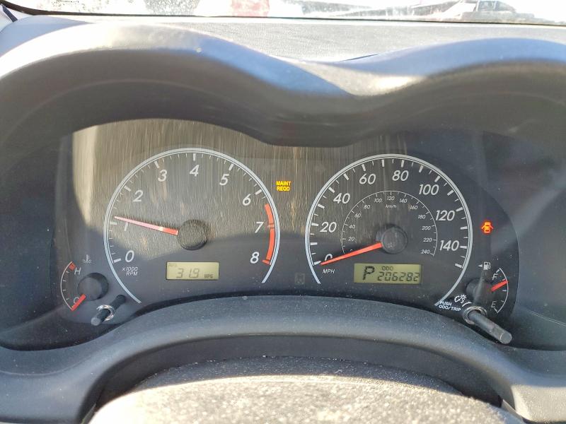 Photo 9 from auction – 2013 TOYOTA COROLLA BA with VIN 2T1BU4EE6DC982833