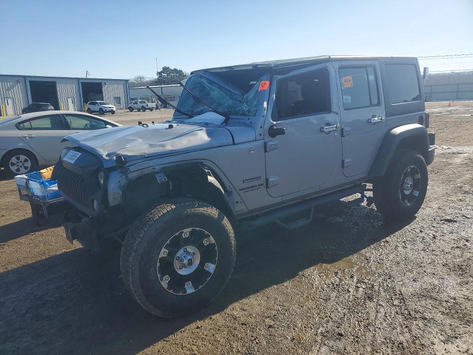JEEP WRANGLER U 2014 with VIN 1C4BJWDG9EL244476 - Photo from auction