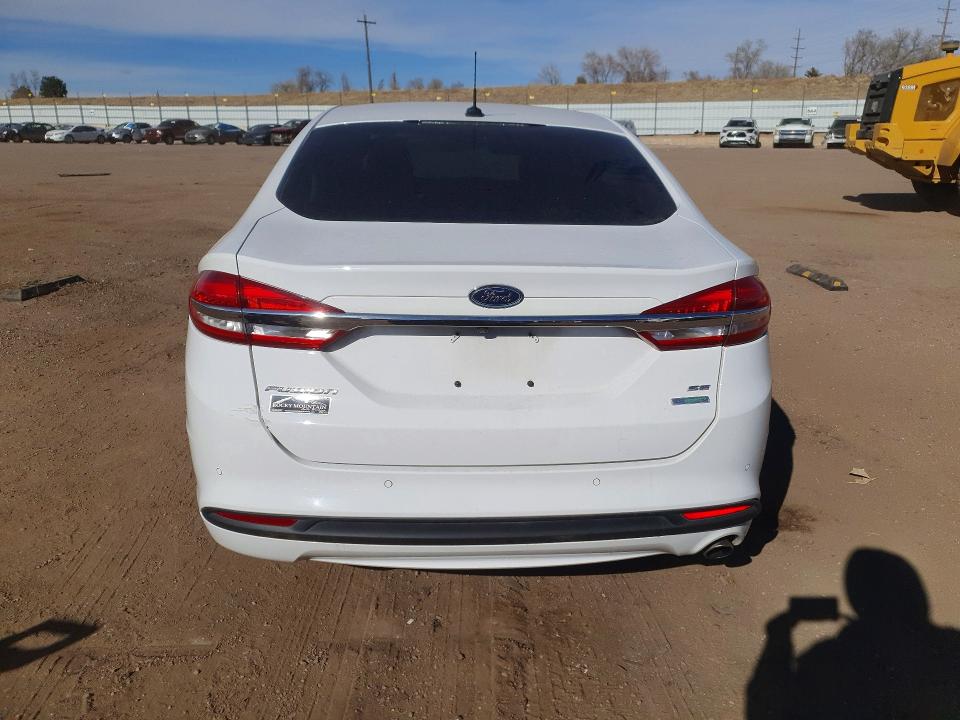 Photo 6 from auction – 2018 FORD FUSION SE with VIN 3FA6P0HDXJR277243
