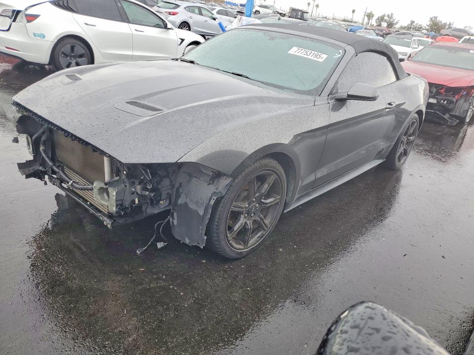 FORD MUSTANG 2018 with VIN 1FATP8UH7J5124509 - Photo from auction