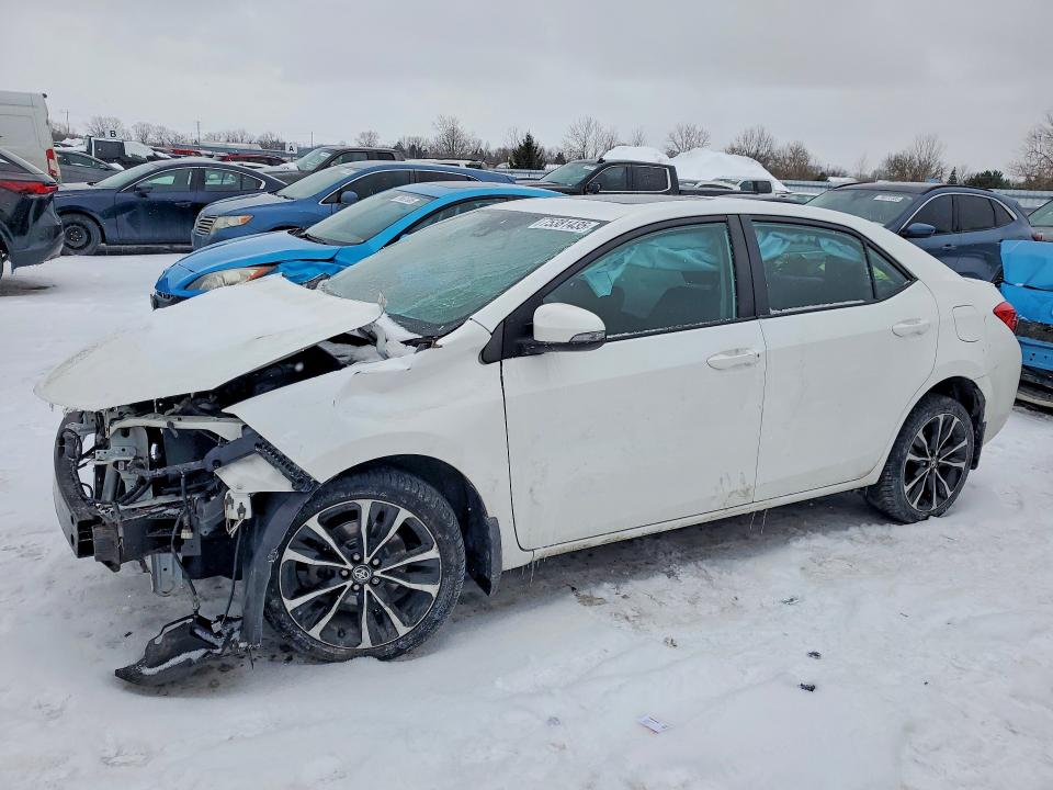TOYOTA COROLLA L 2019 with VIN 2T1BURHE1KC169423 - Photo from auction