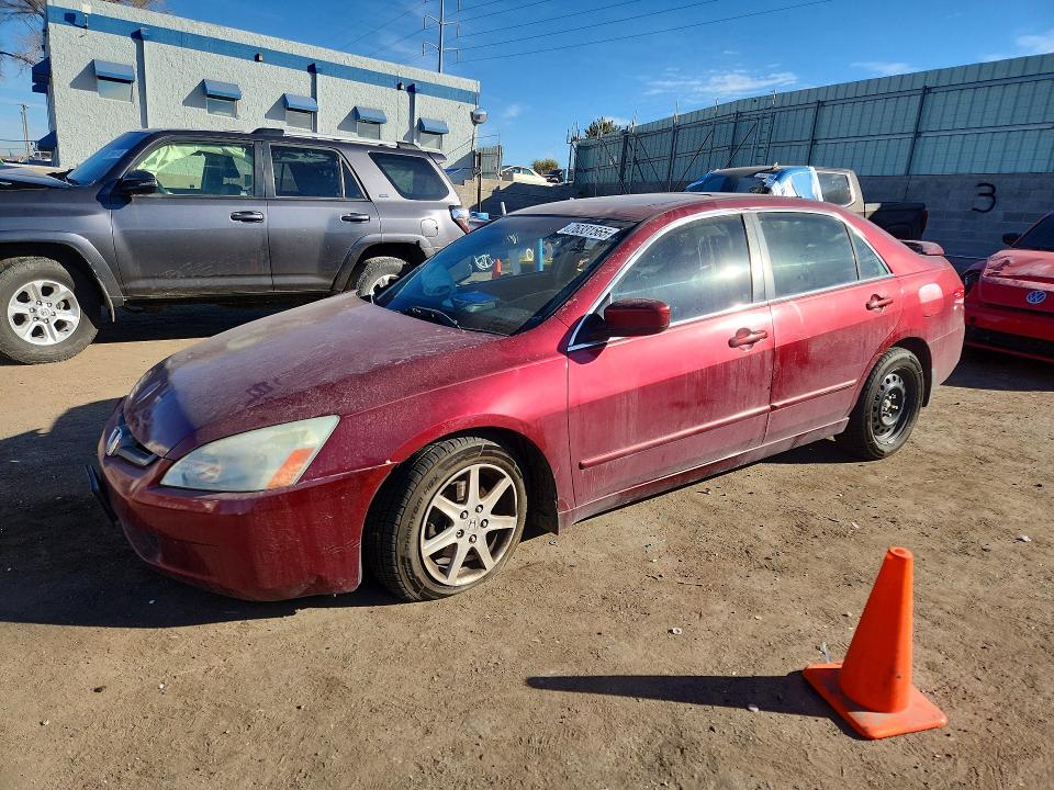 Photo 1 from auction – 2003 HONDA ACCORD with VIN 1HGCM66573A076497