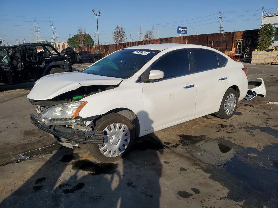 NISSAN SENTRA S 2014 with VIN 3N1AB7AP0EL643531 - Photo from auction