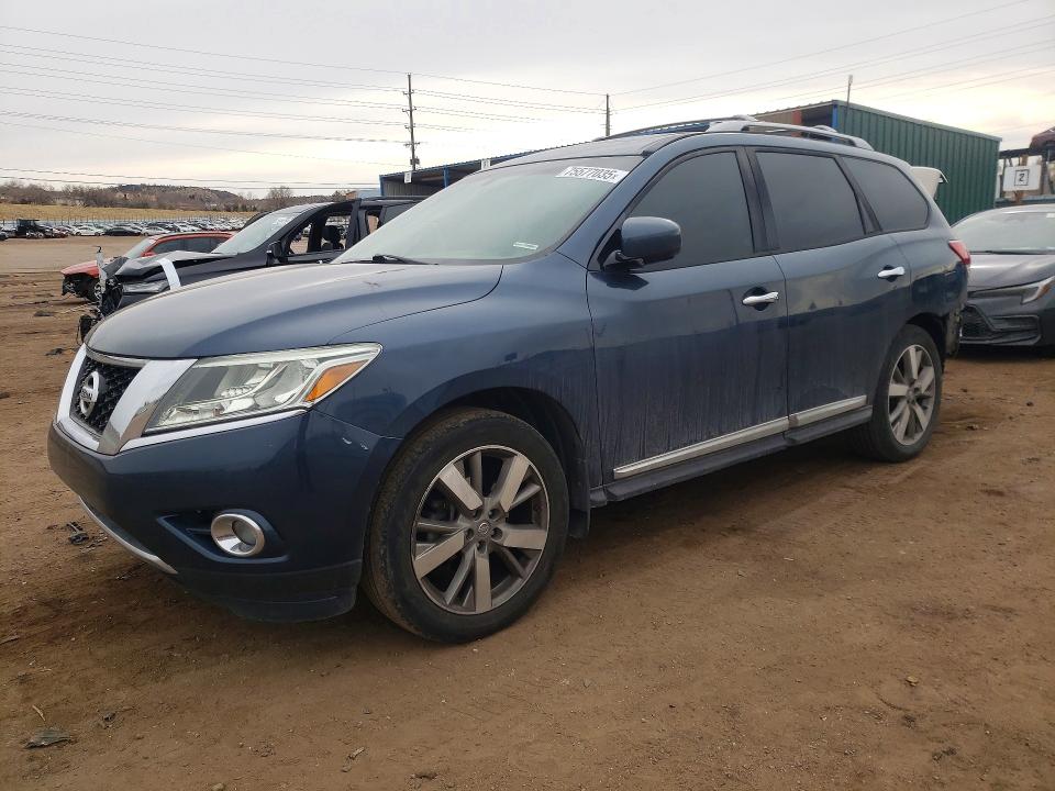 NISSAN PATHFINDER 2014 with VIN 5N1AR2MM9EC645363 - Photo from auction