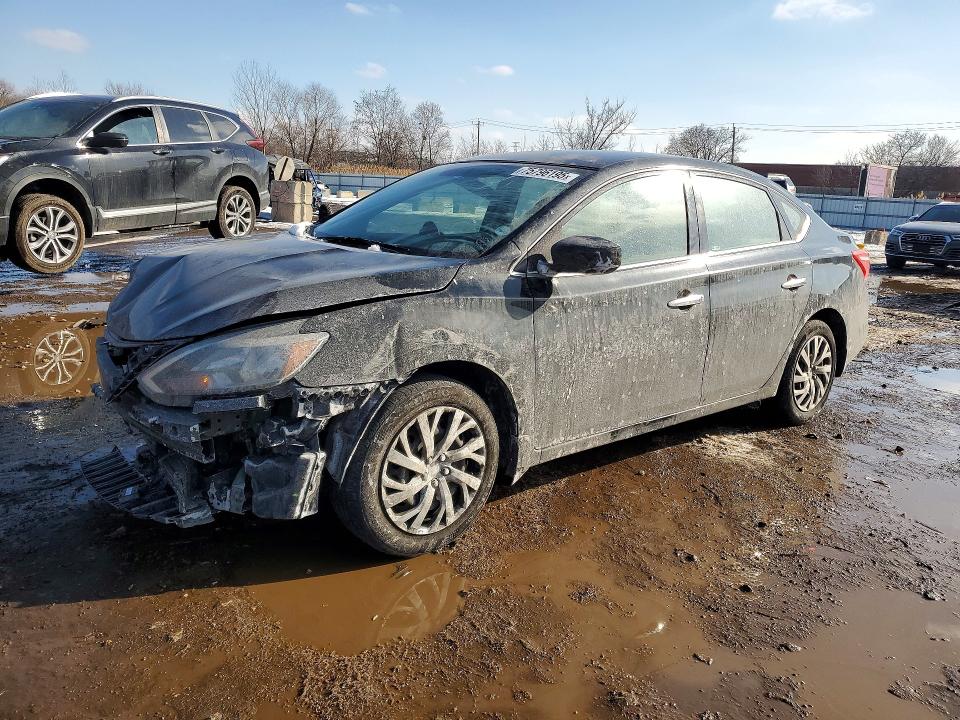 NISS SENTRA 2019 with VIN 3N1AB7AP5KY222337 - Photo from auction