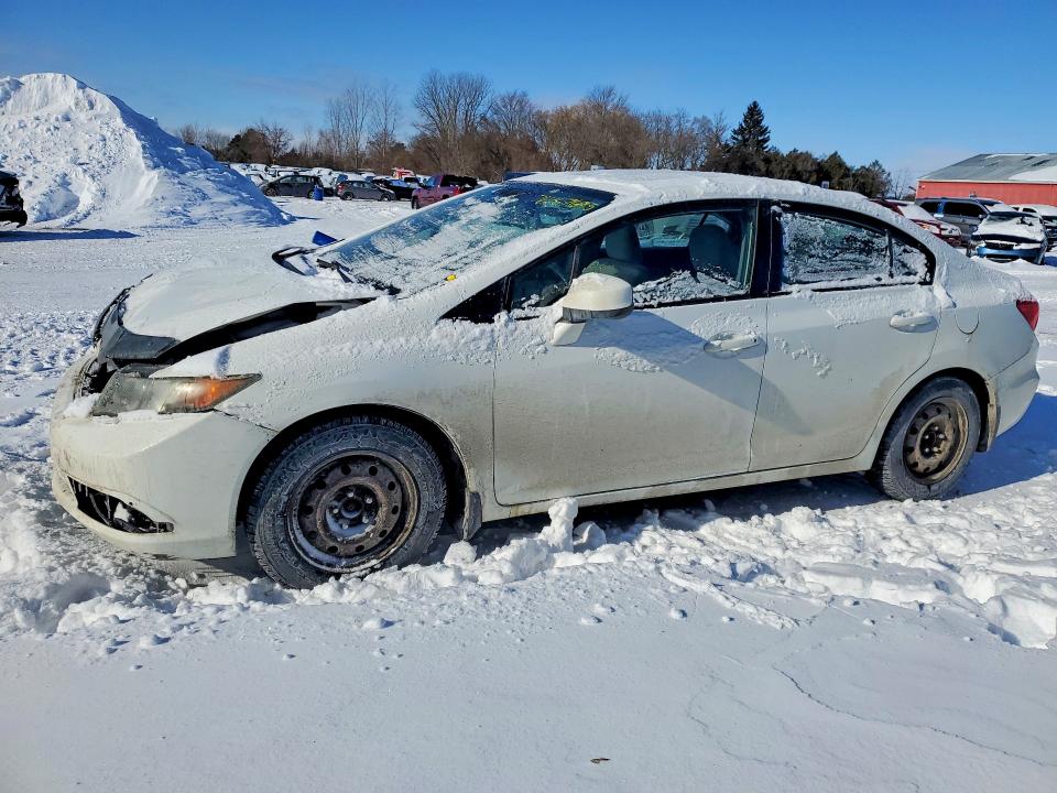 HONDA CIVIC 2012 with VIN 2HGFB2F52CH113257 - Photo from auction