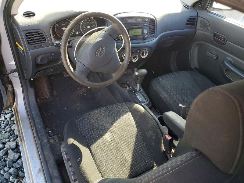 Photo 8 from auction – 2008 HYUNDAI ACCENT GS with VIN KMHCM36C78U080742