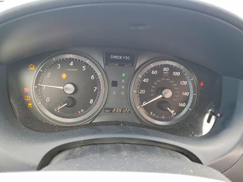 Photo 9 from auction – 2008 LEXUS ES with VIN JTHBJ46G582242122