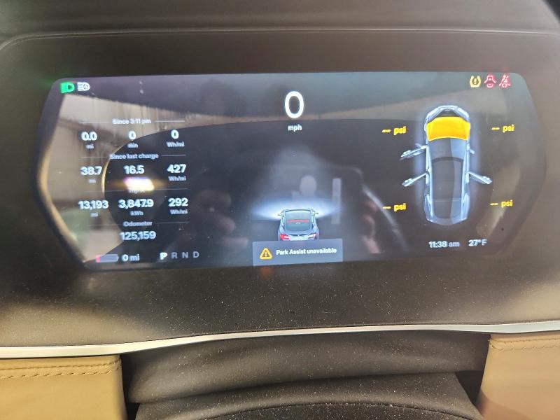 Photo 9 from auction – 2015 TESLA MODEL S with VIN 5YJSA1E15FF114115