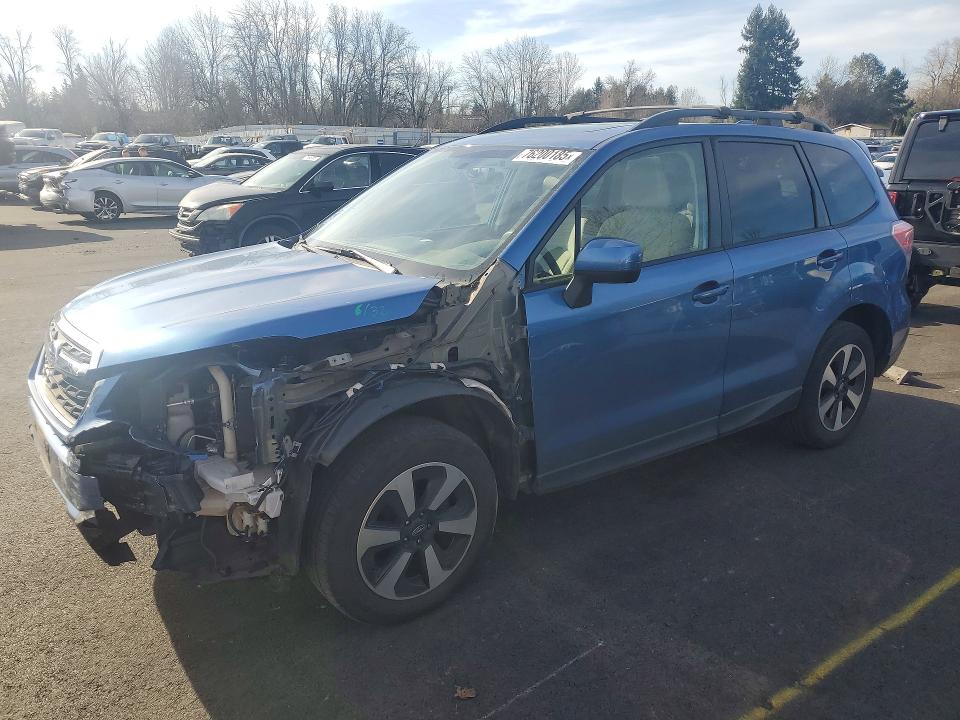 SUBARU FORESTER 2 2017 with VIN JF2SJAGC7HH492990 - Photo from auction