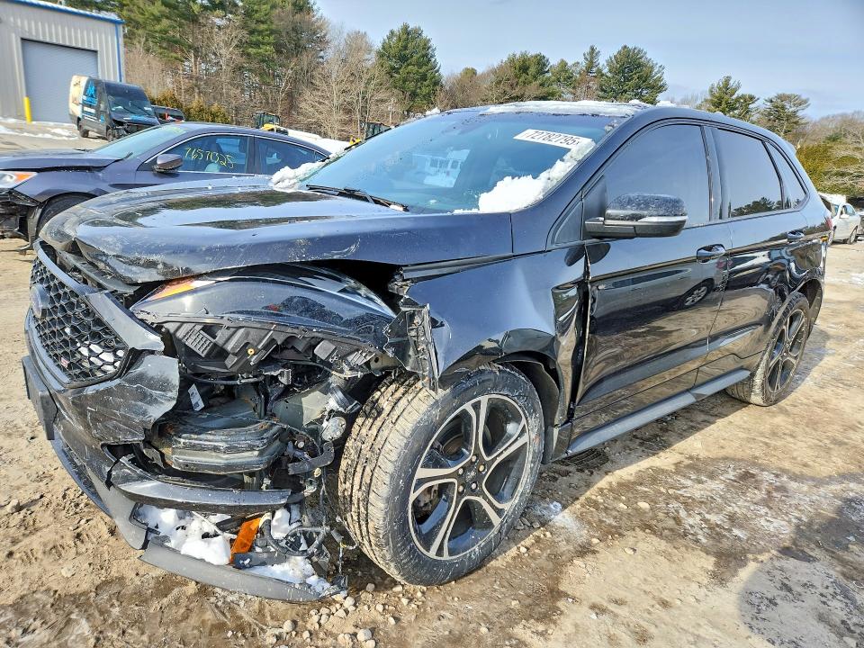 FORD EDGE ST 2019 with VIN 2FMPK4AP9KBC27440 - Photo from auction