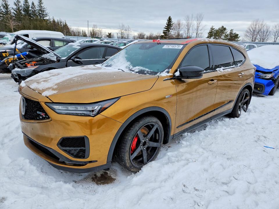 ACURA MDX TYPE S 2022 with VIN 5J8YD8H92NL800069 - Photo from auction
