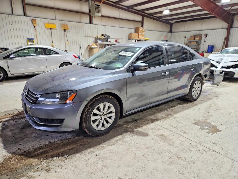 VOLKSWAGEN PASSAT S 2014 with VIN 1VWAP7A30EC002223 - Photo from auction