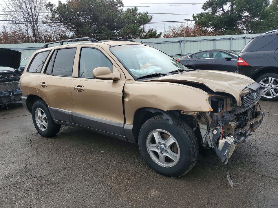 Photo 4 from auction – 2004 HYUNDAI SANTA FE G with VIN KM8SC73E04U730646
