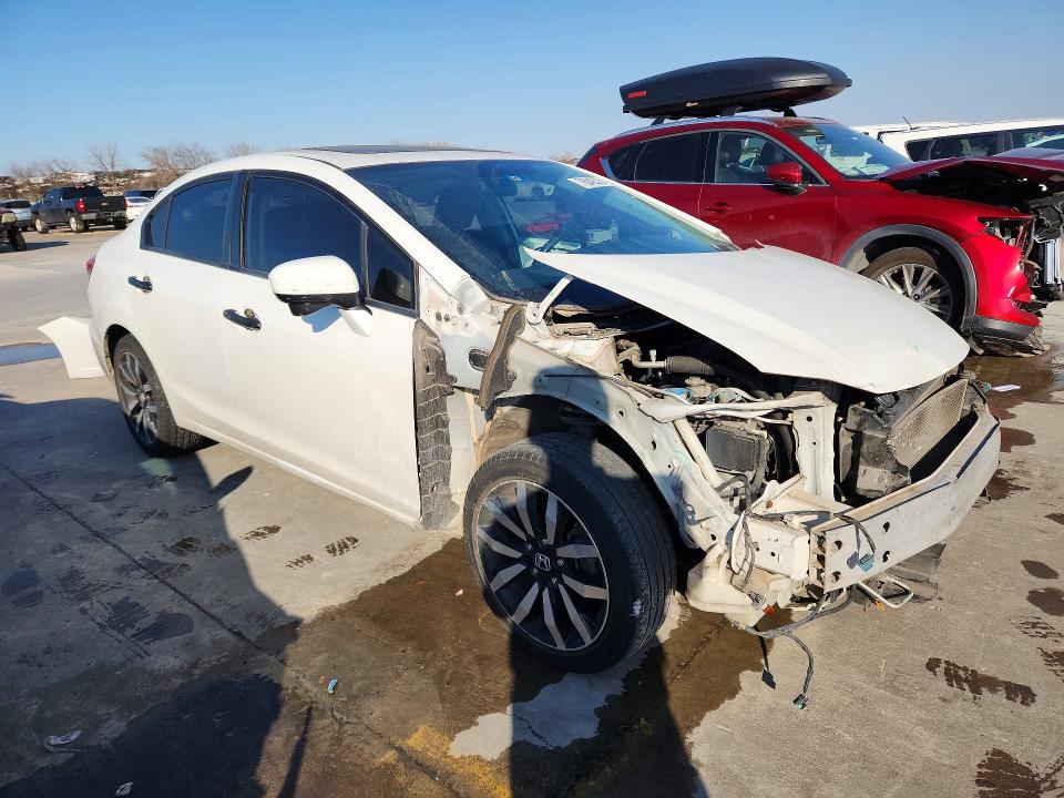 Photo 4 from auction – 2015 HONDA CIVIC with VIN 19XFB2F91FE016634