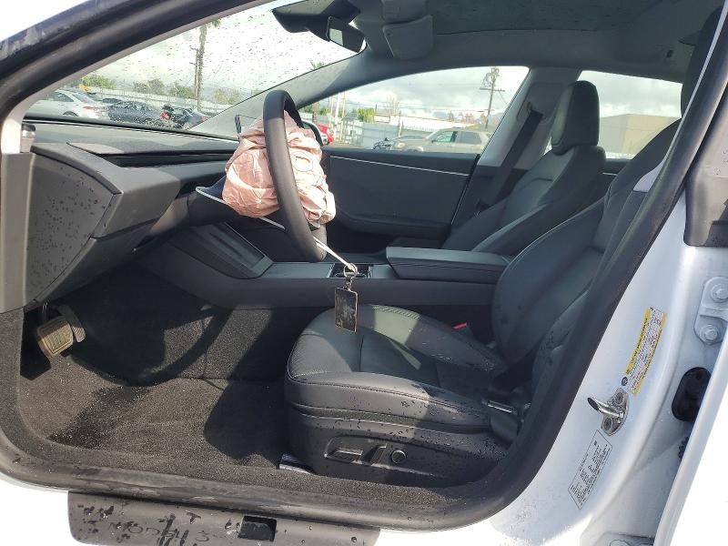 Photo 7 from auction – 2024 TESLA MODEL 3 with VIN 5YJ3E1EA5RF739885