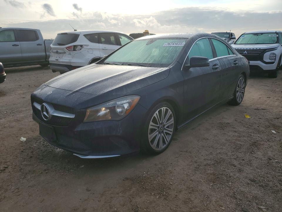 MERCEDES-BENZ CLA 2018 with VIN WDDSJ4EB4JN589832 - Photo from auction
