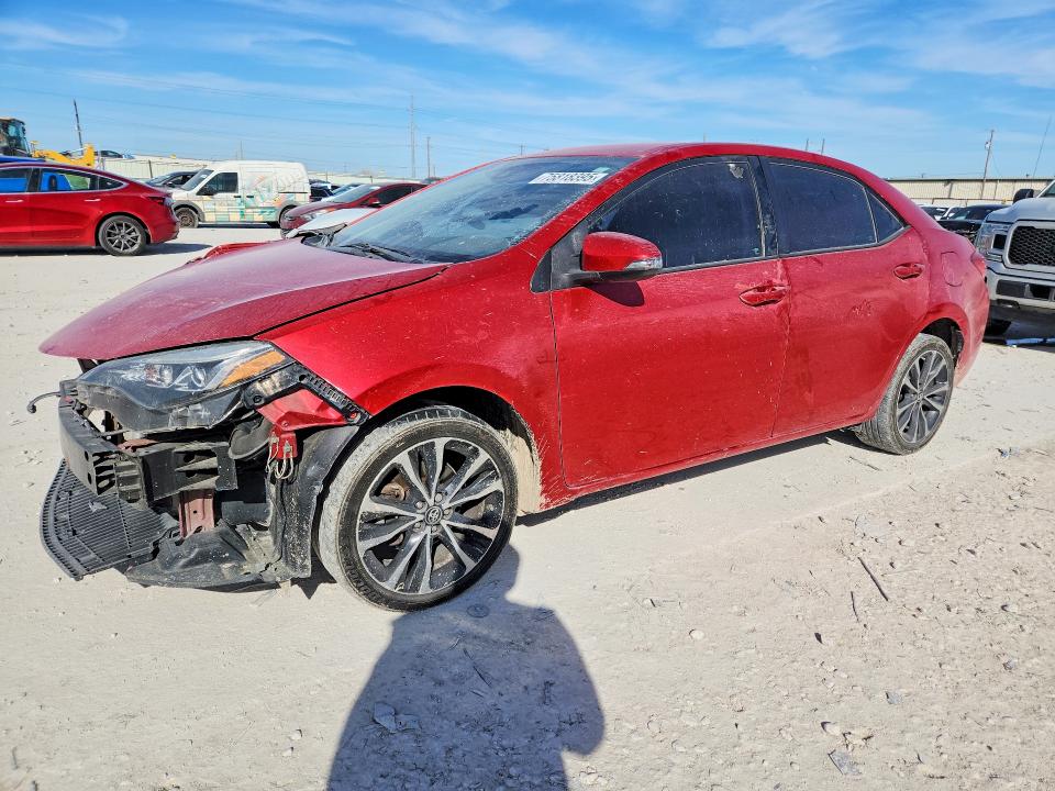 TOYOTA COROLLA 2017 مع رقم تعريف المركبة 5YFBURHE1HP652595 - صورة من المزاد