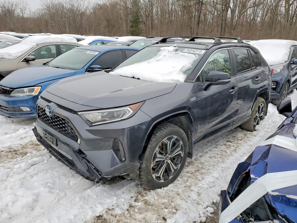 TOYOTA RAV4 PRIME 2021 with VIN JTMFB3FV5MD043627 - Photo from auction