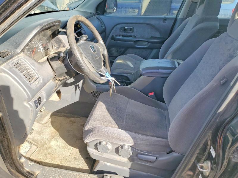 Photo 7 from auction – 2005 HONDA PILOT LX with VIN 2HKYF18135H564708