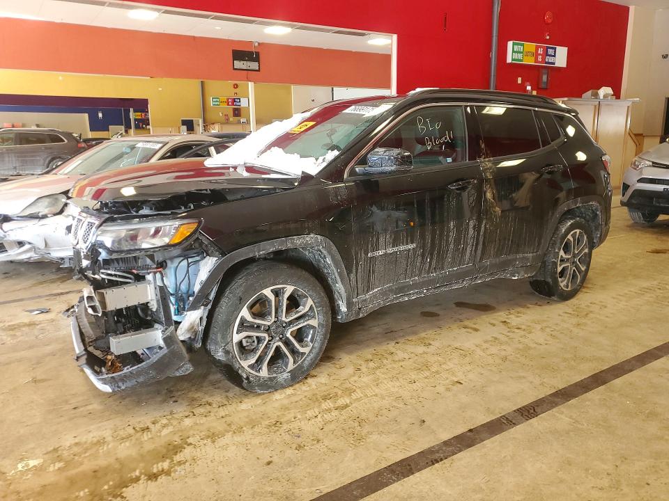 JEEP COMPASS 2024 with VIN 3C4NJDCNXRT581332 - Photo from auction