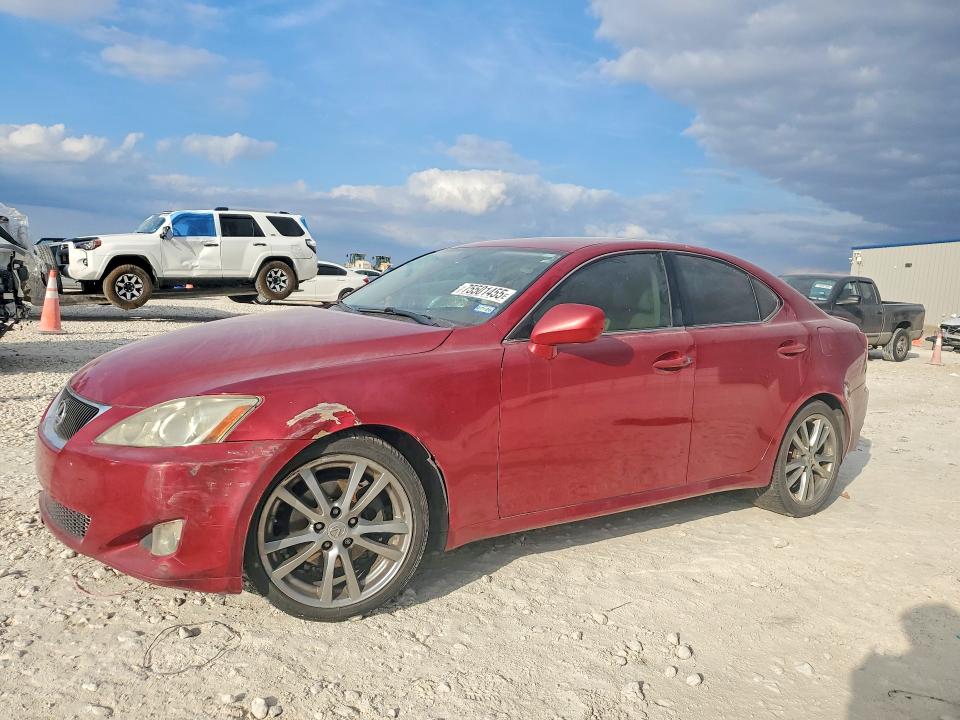 LEXUS IS 250 2008 with VIN JTHBK262085069324 - Photo from auction