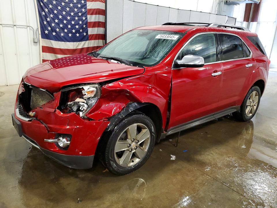 CHEVROLET EQUINOX LT 2013 with VIN 2GNFLGE34D6360437 - Photo from auction