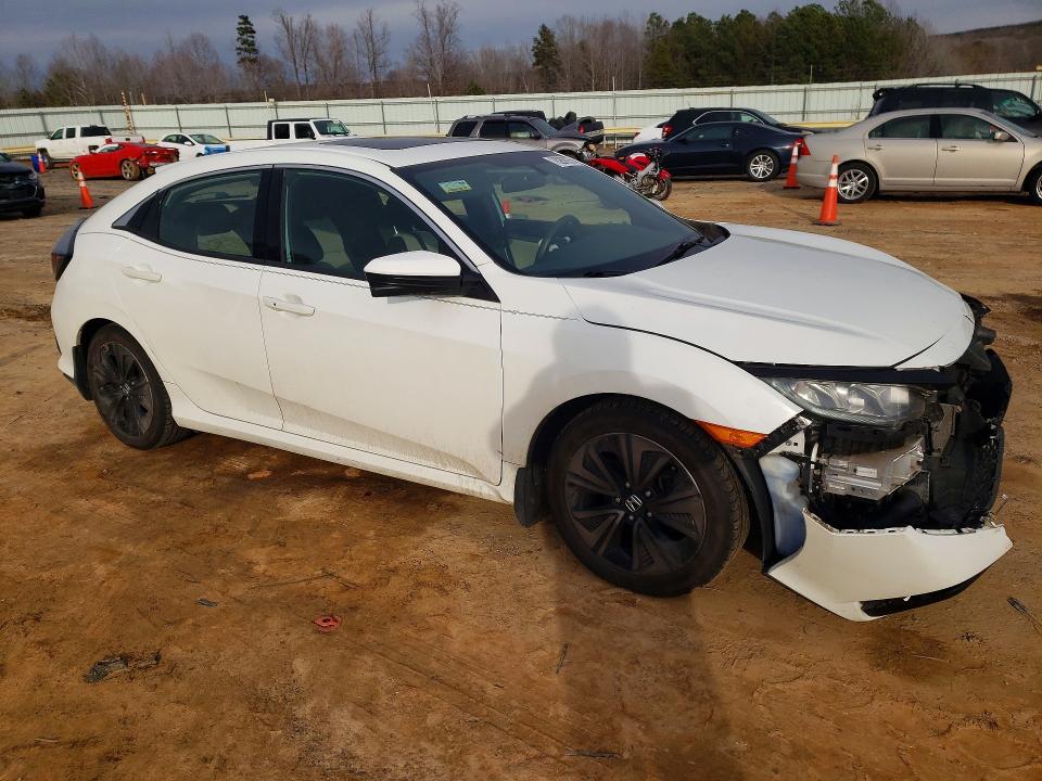 Photo 4 from auction – 2018 HONDA CIVIC with VIN SHHFK7H54JU416857